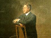 johan krouthen portratt av verner von heidenstam France oil painting artist